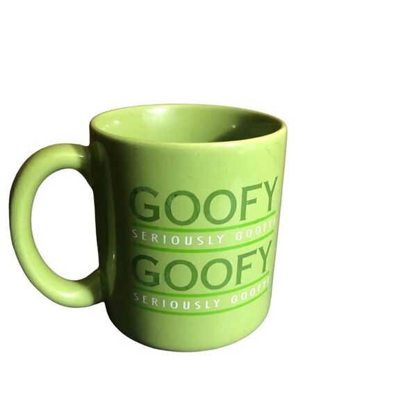 The Disney Store 3D Seriously Goofy Green Coffee Mug - Picture 2 of 4